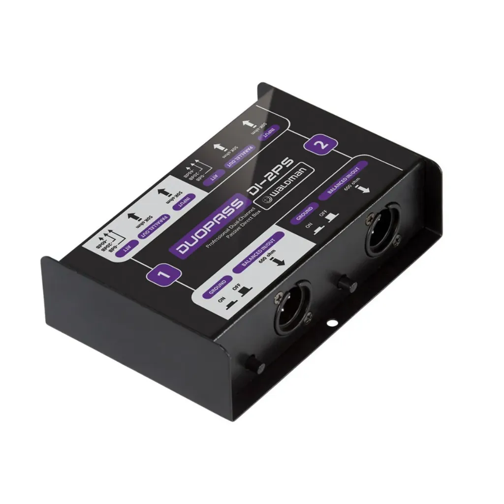 Direct Box Waldman Passivo DI-2PS Duplo 2 Canais