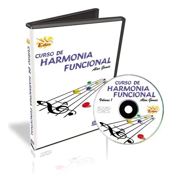 [22514] Dvd Videoaula Curso de Harmonia Funcional Alan Gomes Volume 2 CHF2