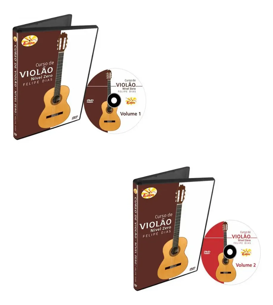 [22492] Dvd Videoaula Guitarra Nivel Zero Felipe Dias Volume 3 CGNZ3