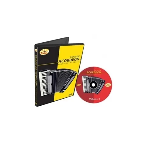 [22518] Dvd Videoaula Modao Para Acordeon Paulinho Marques Volume 3 CMOAC3