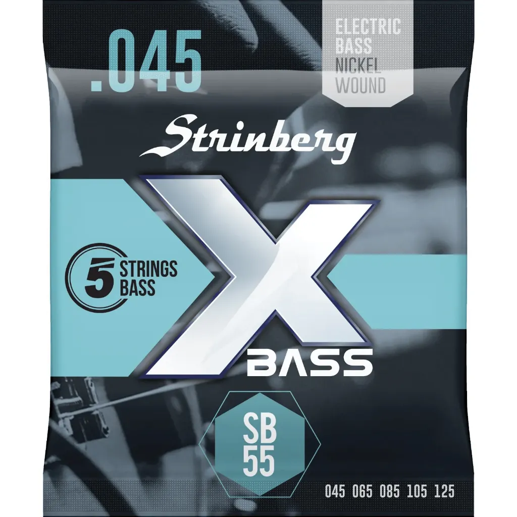 Encordoamento Contrabaixo Strinberg SB55 5 Cordas 045
