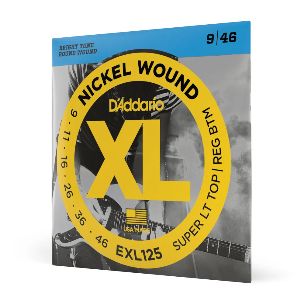Encordoamento Guitarra Daddario EXL125 09 Nickel