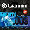 Encordoamento Guitarra Giannini GEEGST9 09 Niquel