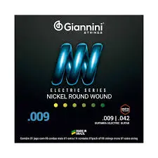 Encordoamento Guitarra Giannini GEEGSTP9 Plus 09