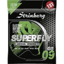 Encordoamento Guitarra Strinberg GS09 09 1º Mi Extra