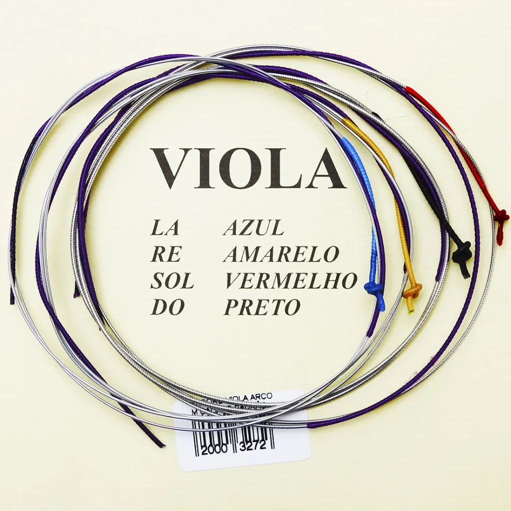 Encordoamento Viola de Arco Mauro Calixto