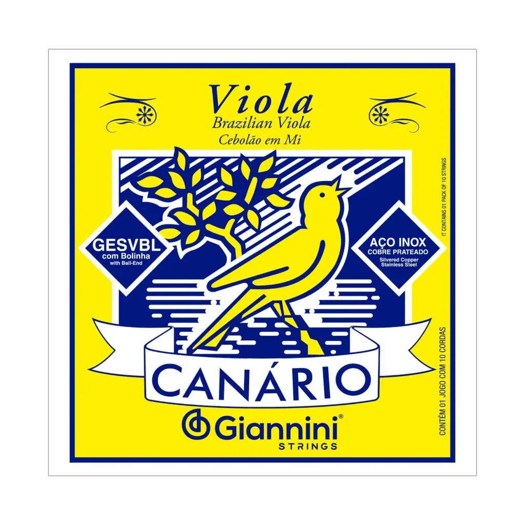 [25300] Encordoamento Viola Giannini Canario GESVBL Mi