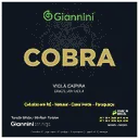 Encordoamento Viola Giannini Cobra GESVNM Re Media Niquel