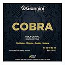 Encordoamento Viola Giannini Cobra GESVNP Pesado Niquel