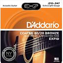 Encordoamento Violao Aço Daddario EXP10 010