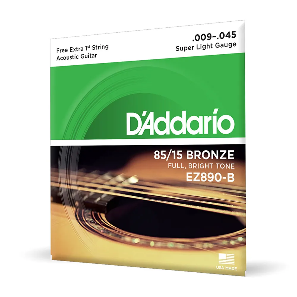 Encordoamento Violao Aço Daddario EZ 890 09