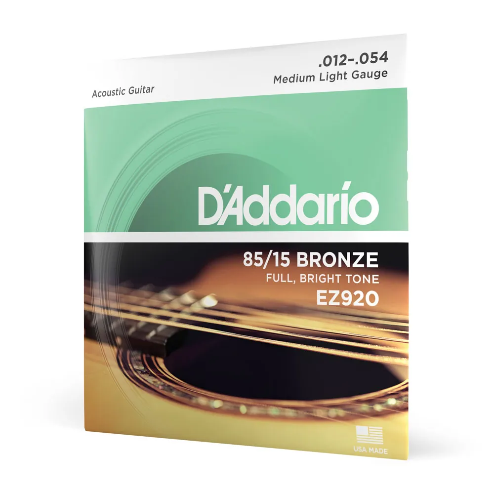 Encordoamento Violao Aço Daddario EZ920 012 Bronze