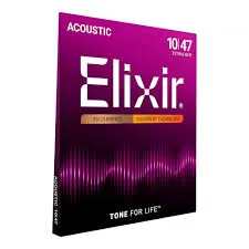 Encordoamento Violao Aço Elixir Extra Light 010 Nanoweb