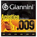 Encordoamento Violao Aço Giannini Acustico GESWAL 09