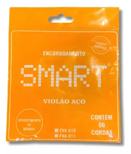 [26227] Encordoamento Violao Aço Smart EVA011 011
