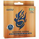 Encordoamento Violao Aço Solez SLATB12 012 Light Bronze