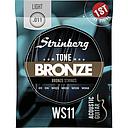 [24817] Encordoamento Violao Aço Strinberg WS11 011 Bronze