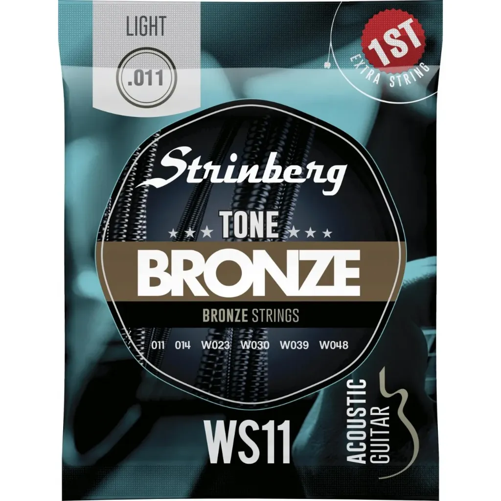 Encordoamento Violao Aço Strinberg WS11 011 Bronze