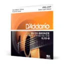 Encordoamento Violao Aço Daddario EJ10B 010 Com Corda Extra PL010