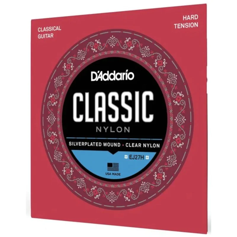 [6270] Encordoamento Violao Nylon Daddario EJ27H Alta Tensao
