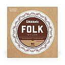 [25619] Encordoamento Violao Nylon Daddario EJ33 Folk 80/20 Extra Pesada