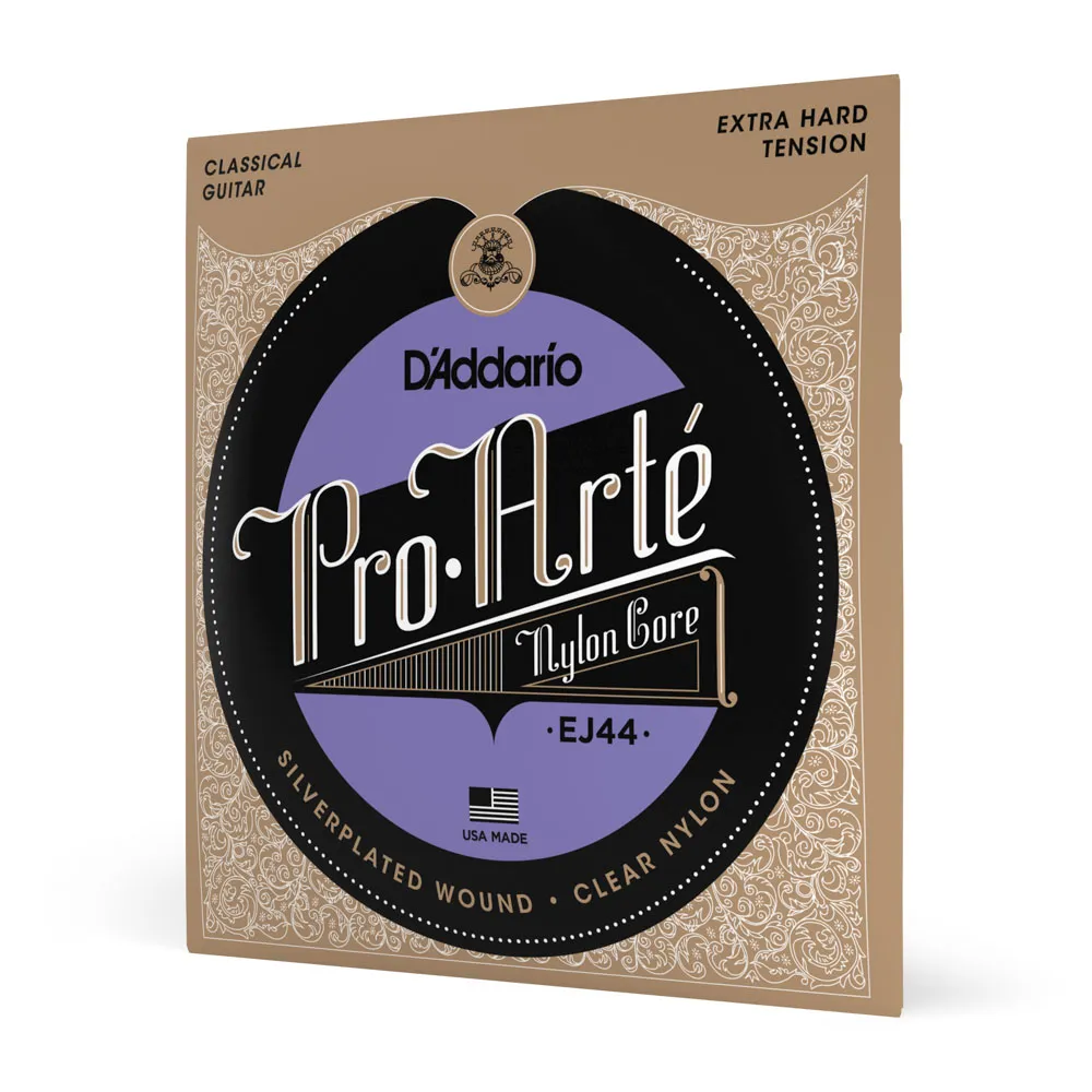 [25519] Encordoamento Violao Nylon Daddario EJ44 Pro Arte Tensao Extra Alta