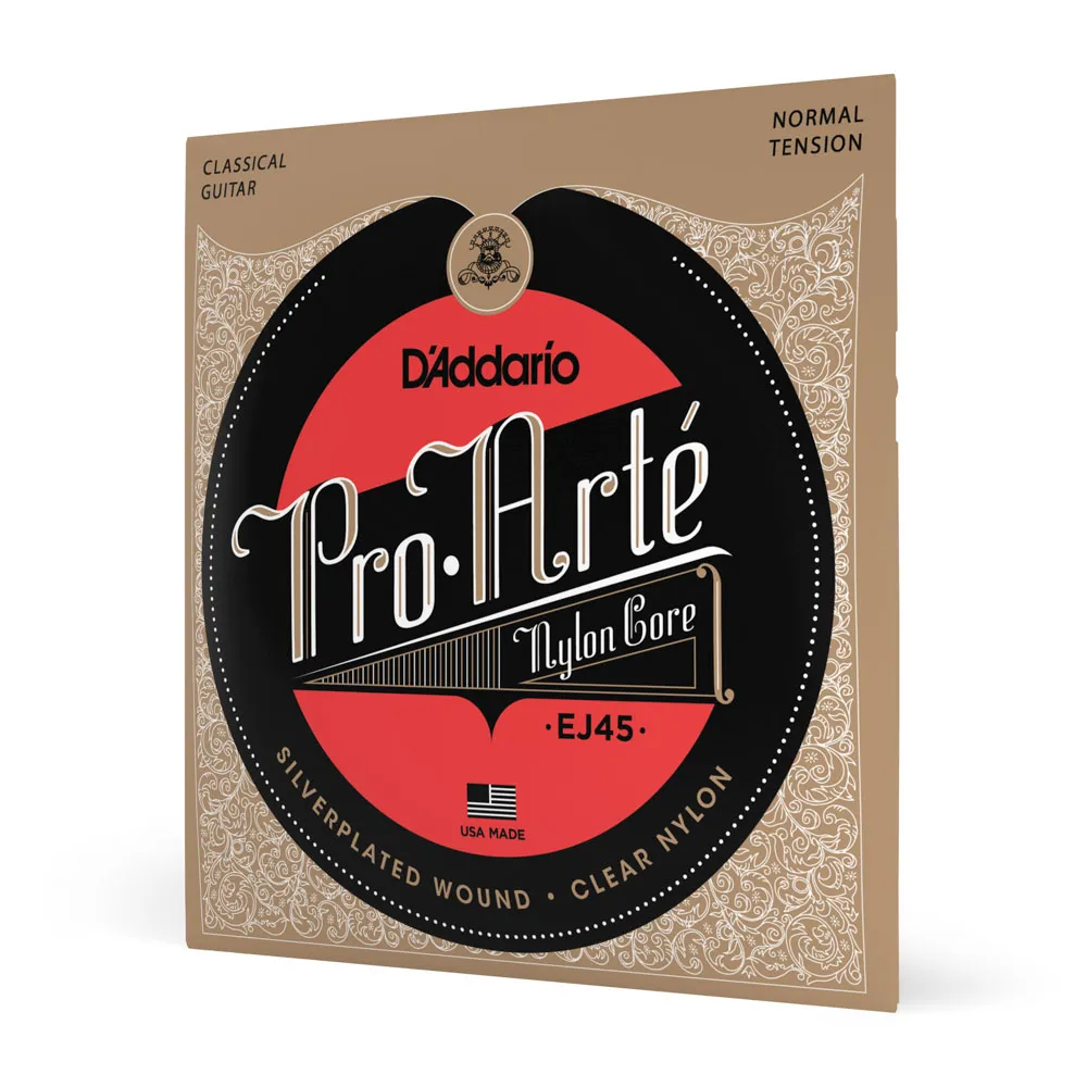 [17230] Encordoamento Violao Nylon Daddario EJ45 Pro Arte Tensao Media