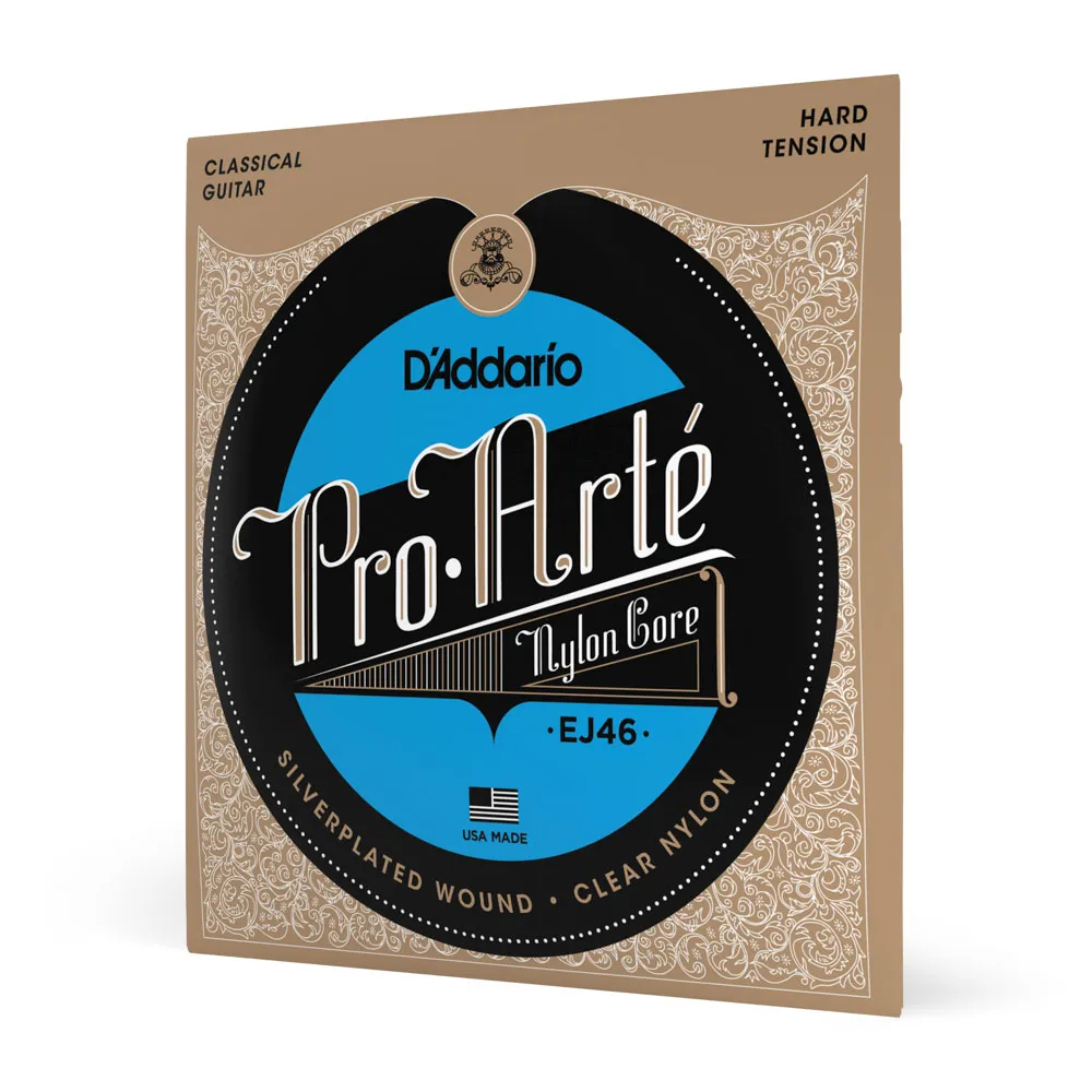 Encordoamento Violao Nylon Daddario EJ46 Pro Arte Tensao Pesada