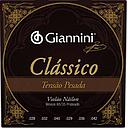 [13000] Encordoamento Violao Nylon Giannini Classico GENWPA Tensao Pesada