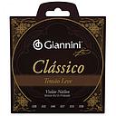 [14311] Encordoamento Violao Nylon Giannini Classico GENWPL Tensao Leve