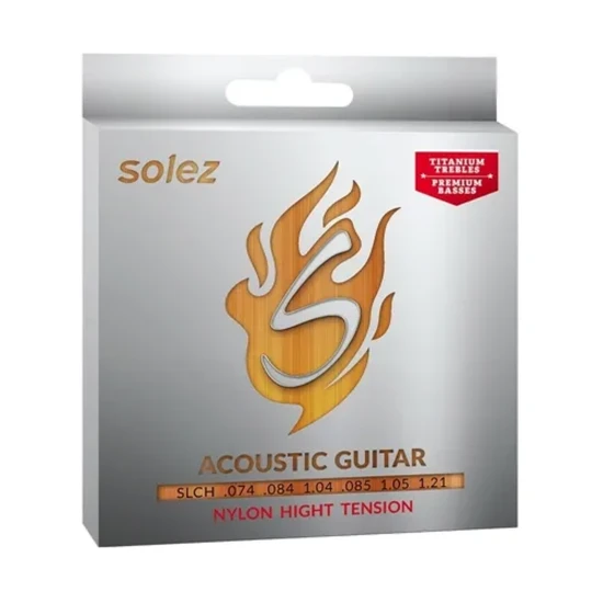 [25374] Encordoamento Violao Nylon Solez SLCH High Tension