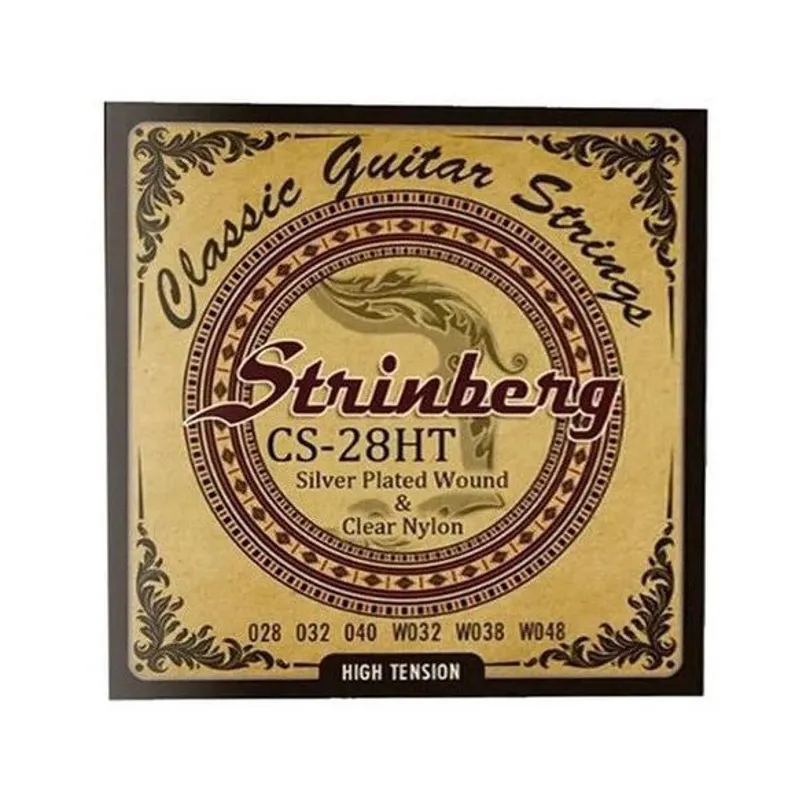 Encordoamento Violao Nylon Strinberg CS28HT Tensao Alta
