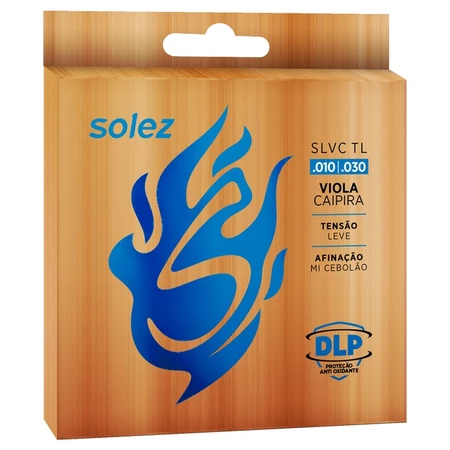 Encordoamento Viola Solez Niquel DLP SLVC TL Tensão Leve