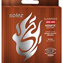 Encordoamento Viola Solez Niquel DLP SLVC TM Tensão Media  1562