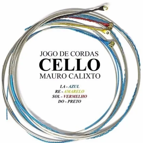 Encordoamento Violoncelo Mauro Calixto Sintetico