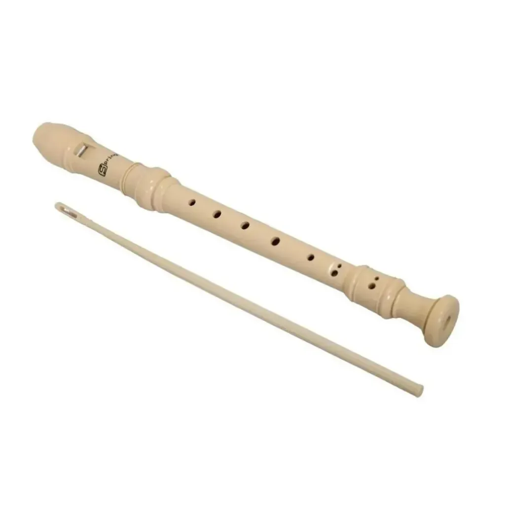 [25999] Flauta Doce Spring SG-FLG Germanica Marfim