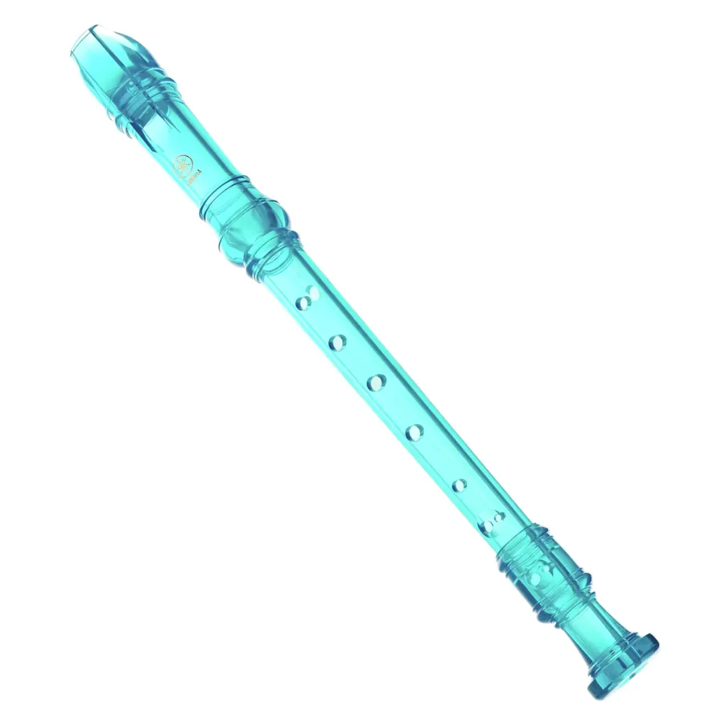 [18725] Flauta Doce Yamaha Yrs 20g Soprano Germanica Azul