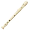 Flauta Doce Yamaha Yrs 23g Soprano Germanica Creme