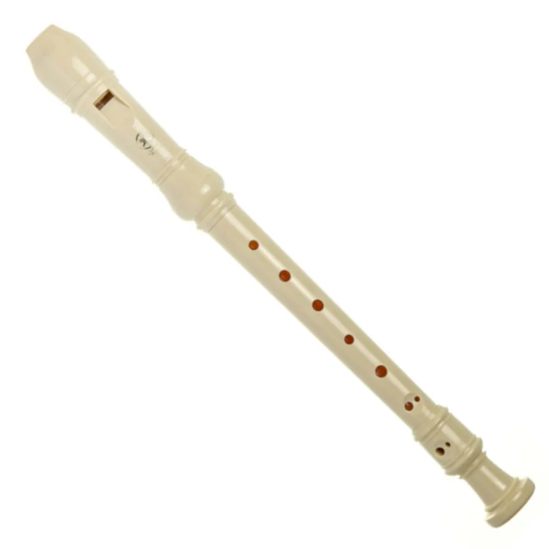 [23065] Flauta Doce Yamaha Yrs 24b Soprano Barroca Creme