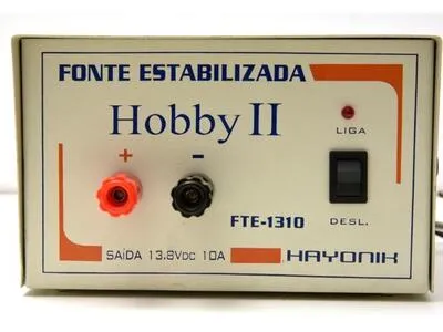 [10506] Fonte Hayonik 13.8V 5A Fte Hobby Ii
