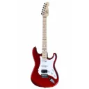 Guitarra Shelter SSW-CAB Stratocaster Basswood HSS Vermelha Captador Wilkinson