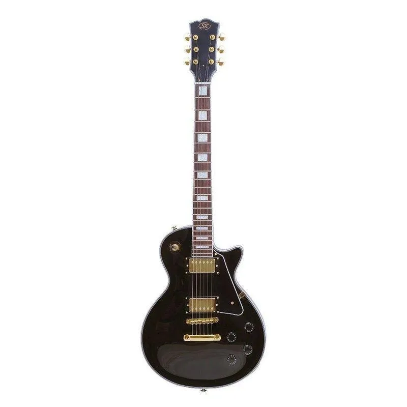 [26207] Guitarra SX EH3 Les Paul Preta