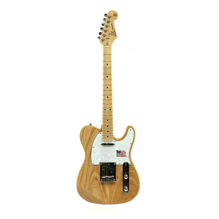 [25249] Guitarra SX STLASH Vintage Telecaster Swamp Ash Natural