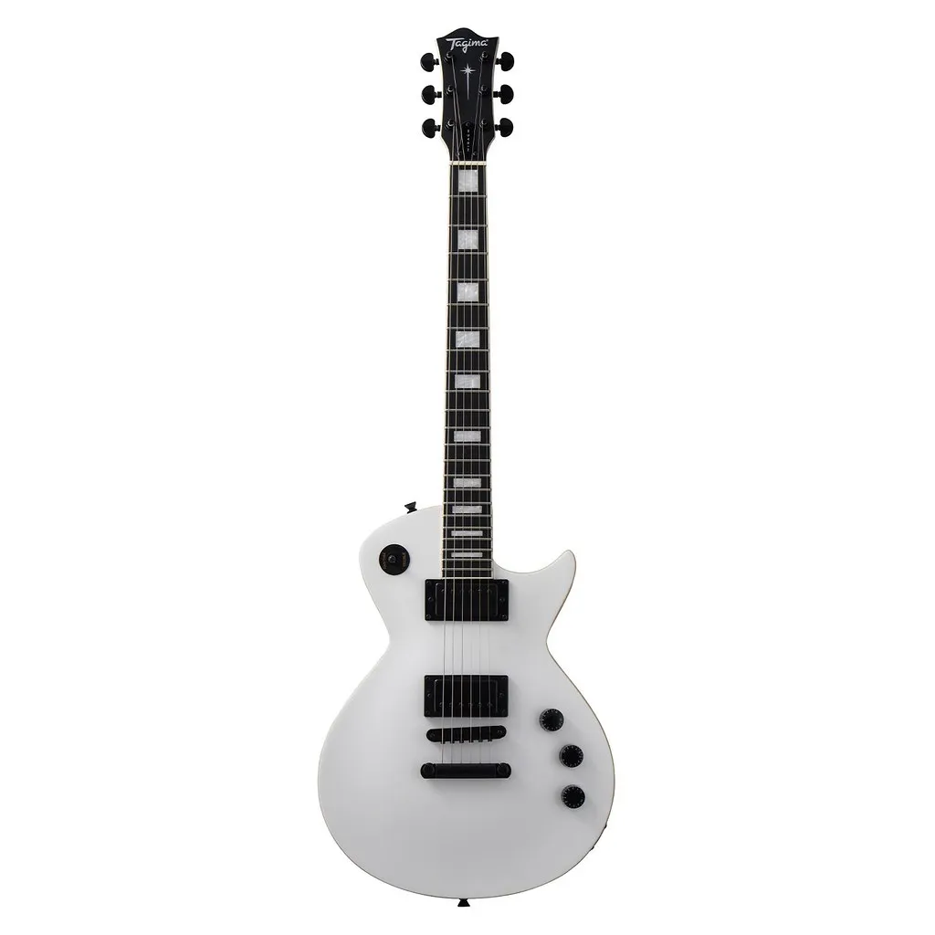 [26334] Guitarra Tagima Single Almach WHS Les Paul White Satin