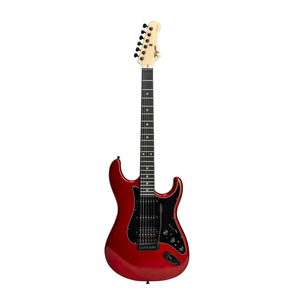 [26275] Guitarra Tagima SIXMART CA Stratocaster Candy Apple Com Efeitos
