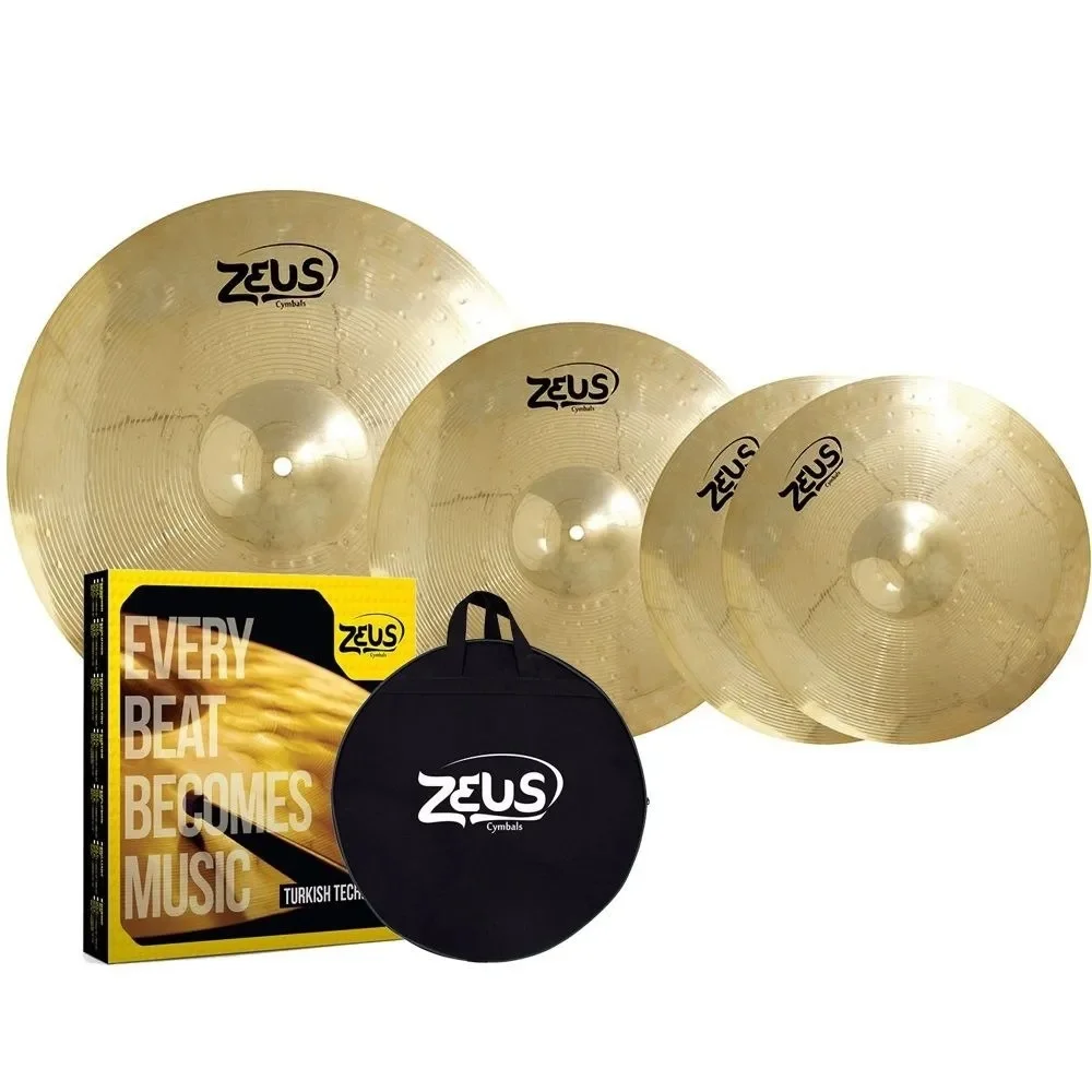 Kit Prato Zeus Beginner Set C 14 16 20 Com Bag