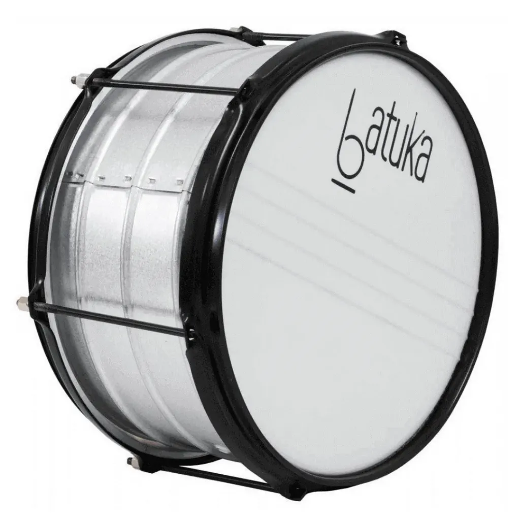 [25949] Malacaxeta Luen Batuka 20x12 Alumisteel 6 Afinaçoes Aro Preto Pele Leitosa