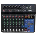 Mesa de Som MXT MX-8T 8 Canais USB Bluetooth Phantom Power Efeitos