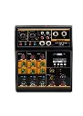 Mesa de Som SoundPro S4BT 4 Canais Phantom Power USB Bluetooth Efeitos