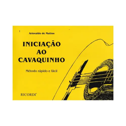 [24923] Metodo Cavaquinho Ricordi Iniciaçao RB 5822
